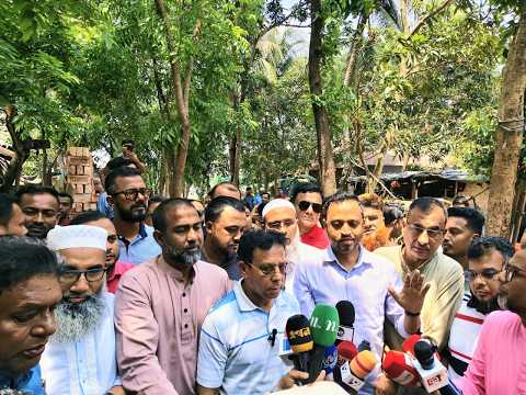 জুলাই আন্দোলনে পল্টন বিজয়নগরে নাসির উদ্দিন নাসির কেন্দ্রীয় সাধারণ সম্পাদক